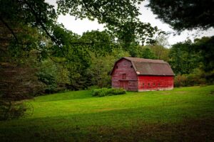 red barn