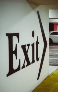 exit