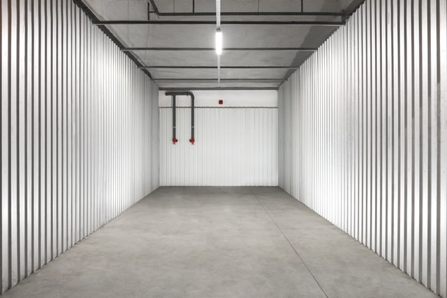 climate controlled storage unit 