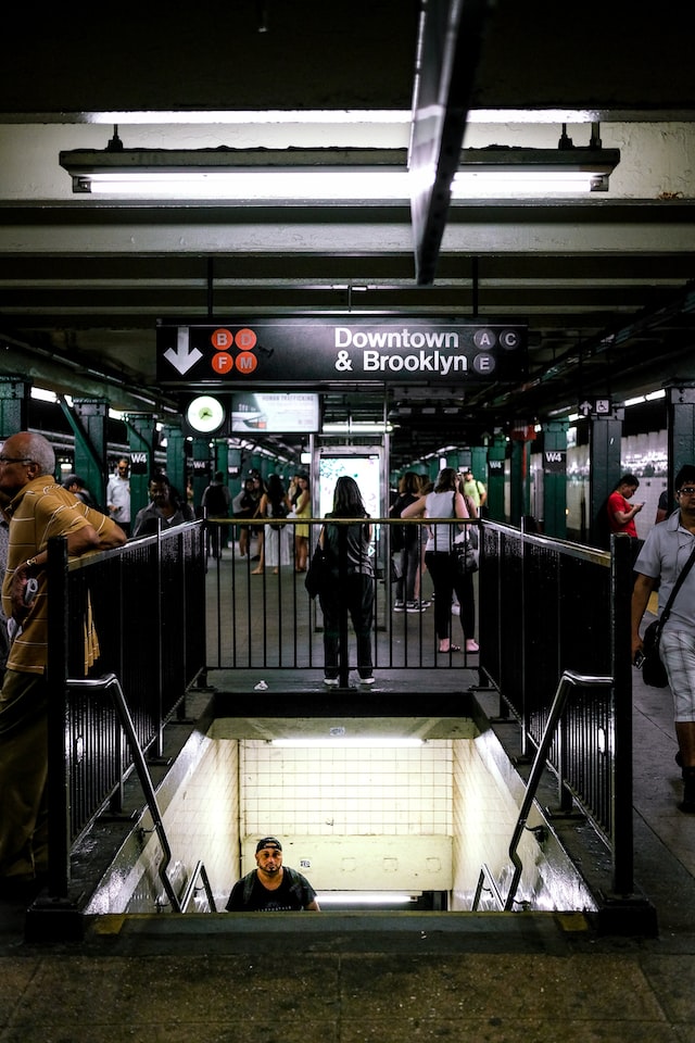 B subway to Brooklyn