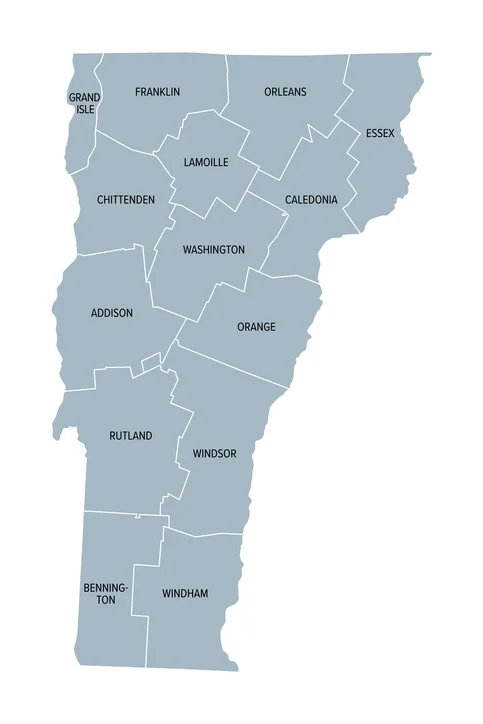 vermont map